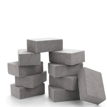 Premium foam glass BBQ grill cleaning stone for effortless removal of stubborn grease and stains