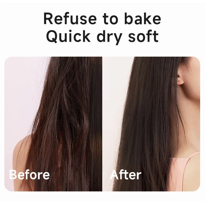 Hhomeenjoy High-Power Ionic Hair Dryer with Smart Temperature Control