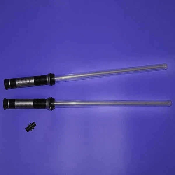 Dual Sided Light Saber Sword with polycarbonate blades and sound/light effects for Jedi battles and play