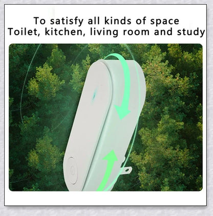 Portable personal negative ion air purifier for fresh, clean air anytime, anywhere