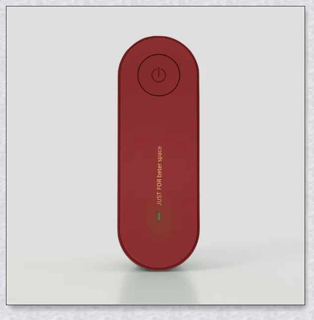 Portable personal negative ion air purifier for fresh, clean air anytime, anywhere