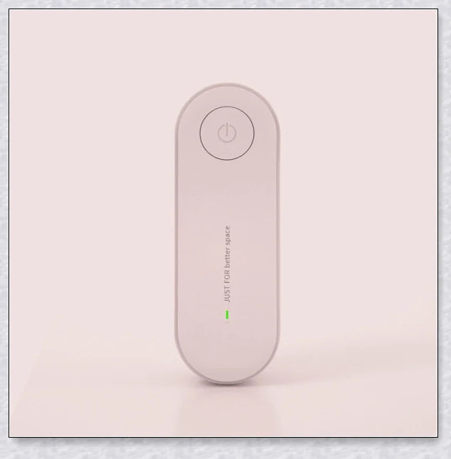 Portable personal negative ion air purifier for fresh, clean air anytime, anywhere