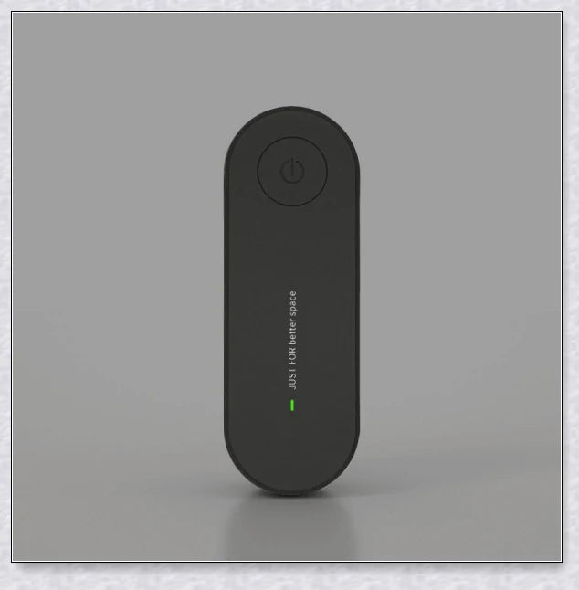 Portable personal negative ion air purifier for fresh, clean air anytime, anywhere