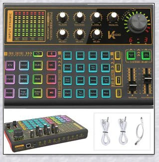 Voice Changer Live Board with various audio controls and voice transformation options