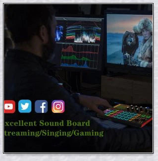 Voice Changer Live Board with various audio controls and voice transformation options