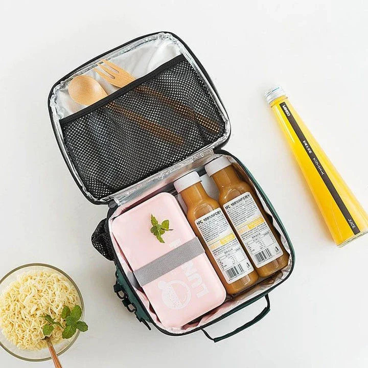Portable insulated cooler bag in various colors, preserving temperature for outdoor activities and social gatherings