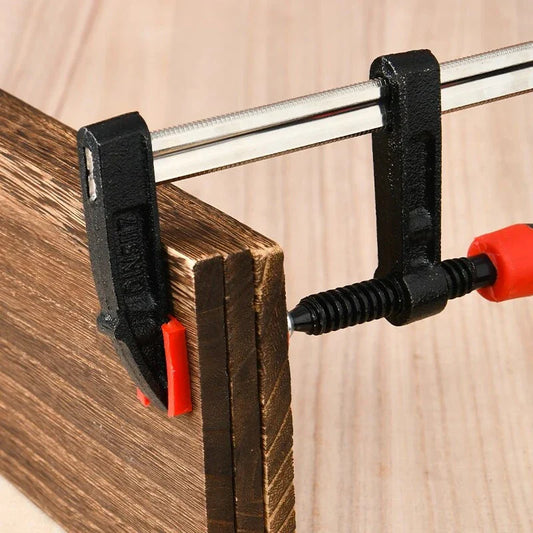 Heavy Duty F Clamp - A high-strength clamping tool for woodworking, metal fixing, and DIY projects
