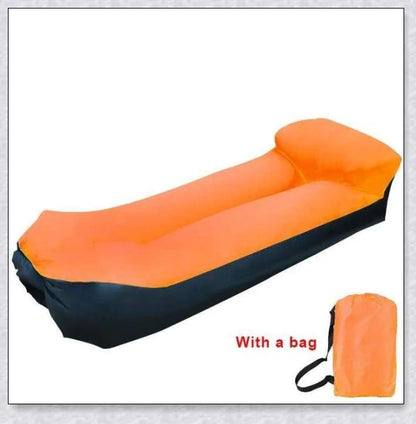Outdoor Inflatable Couch - A soft, cushioned surface that molds to your body for maximum relaxation in any outdoor setting.