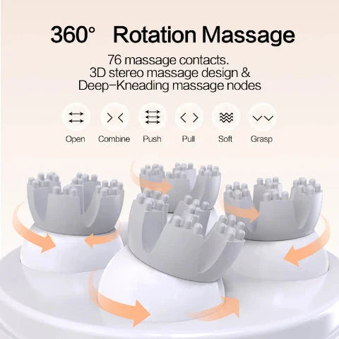 Electric pet head massager with vibration and acupuncture functions to relieve stress and promote relaxation for dogs, cats, and other furry pets