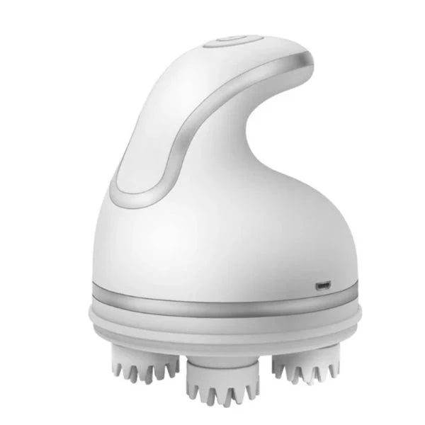 Electric pet head massager with vibration and acupuncture functions to relieve stress and promote relaxation for dogs, cats, and other furry pets