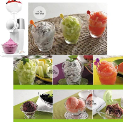 Frozen Fruit Ice Cream Machine - Healthy homemade frozen dessert maker with powerful motor and durable construction