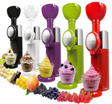 Frozen Fruit Ice Cream Machine - Healthy homemade frozen dessert maker with powerful motor and durable construction
