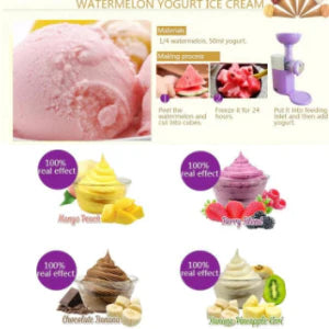 Frozen Fruit Ice Cream Machine - Healthy homemade frozen dessert maker with powerful motor and durable construction