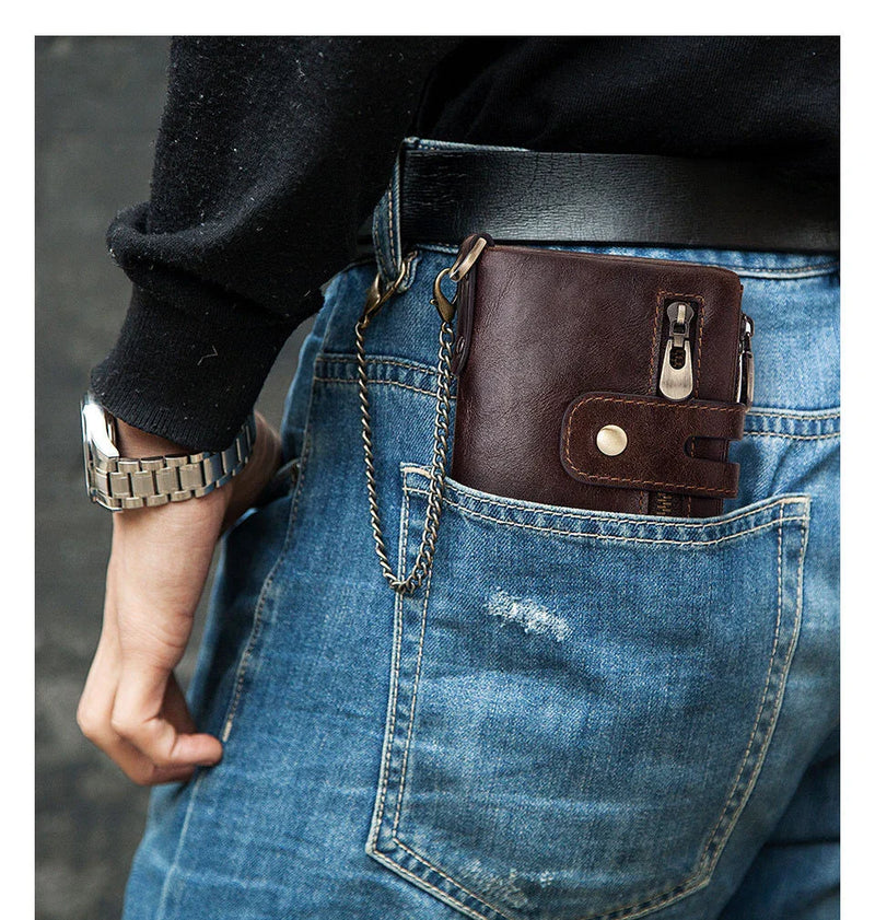 Hhomeenjoy Large Capacity Snap Back Zipper Wallet