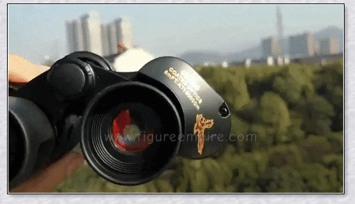 High Clarity Binoculars with Night Vision: Premium outdoor optics for enhanced visibility and clarity during nature exploration, hiking, hunting, and bird watching