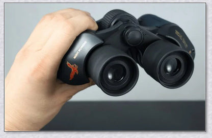 Professional Night Vision Infrared Long Range Binoculars with 60x60 magnification, perfect for outdoor activities like birdwatching, hunting, and hiking.