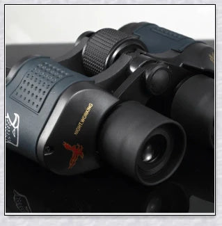 Professional Night Vision Infrared Long Range Binoculars with 60x60 magnification, perfect for outdoor activities like birdwatching, hunting, and hiking.