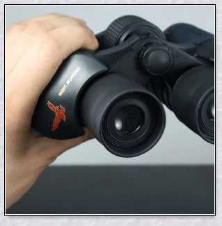 Professional Night Vision Infrared Long Range Binoculars with 60x60 magnification, perfect for outdoor activities like birdwatching, hunting, and hiking.