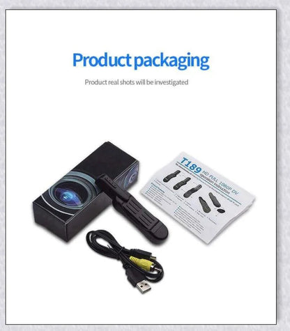 Body-mounted camera for law enforcement, capturing 1080P video discreetly and hands-free