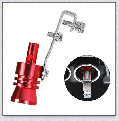 Turbo Exhaust Whistle - Aluminum alloy car accessory that creates a powerful, turbo-charged exhaust sound