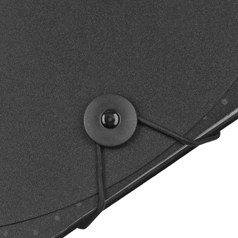 12-pocket expanding file folder in black, navy blue, and gray colors for efficient document organization