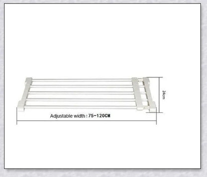 Retractable baby and pet safety gate with adjustable width and sturdy design for secure home protection