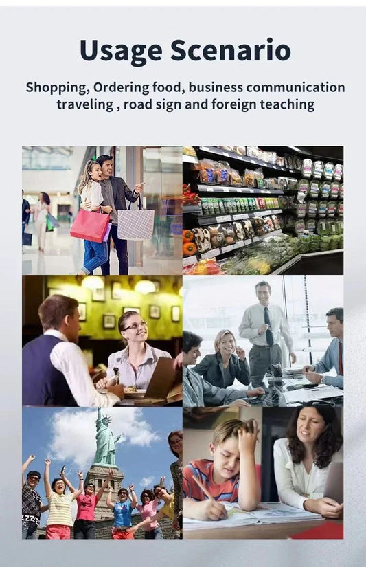 International Edition Scanning Translation Pen - Portable device for instant multilingual text translation