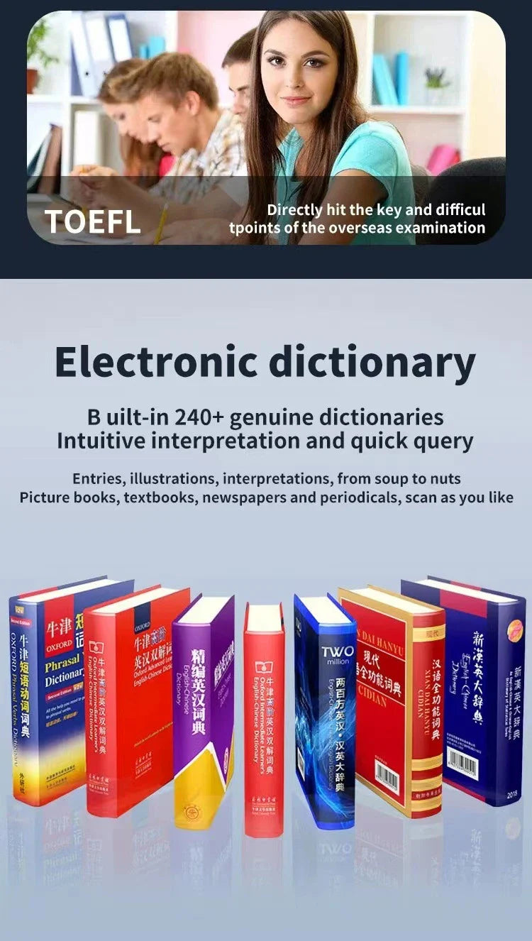 International Edition Scanning Translation Pen - Portable device for instant multilingual text translation