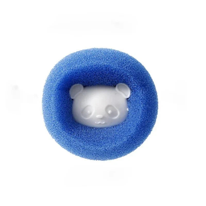 Magic Pet Hair Remover Laundry Ball Kit - Durable sponge and plastic materials effectively remove pet hair from clothes