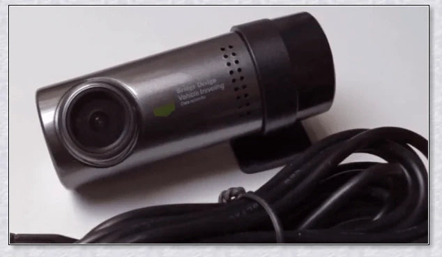 Hidden Wireless Dash Cam with 170-degree wide-angle lens, collision detection, and seamless smartphone integration