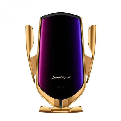 Car Wireless Charger with 10W Induction Charging and Adjustable Phone Holder