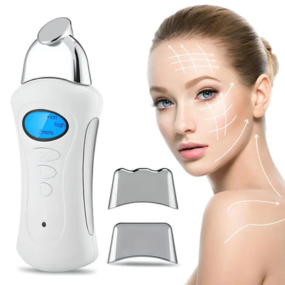 Galvanic Facial Machine for skin rejuvenation, lifting, tightening, and wrinkle reduction