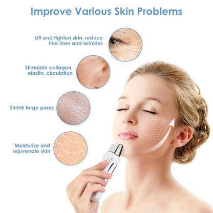 Galvanic Facial Machine for skin rejuvenation, lifting, tightening, and wrinkle reduction