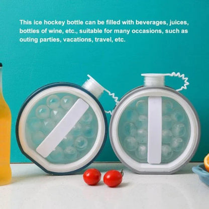 2-in-1 Ice Ball Maker Portable for chilling drinks, made with durable, leak-proof materials for home, party, and travel use.