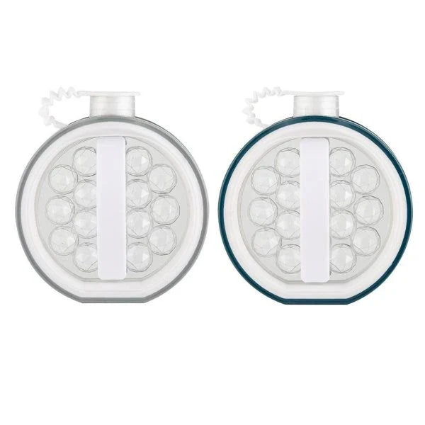 2-in-1 Ice Ball Maker Portable for chilling drinks, made with durable, leak-proof materials for home, party, and travel use.