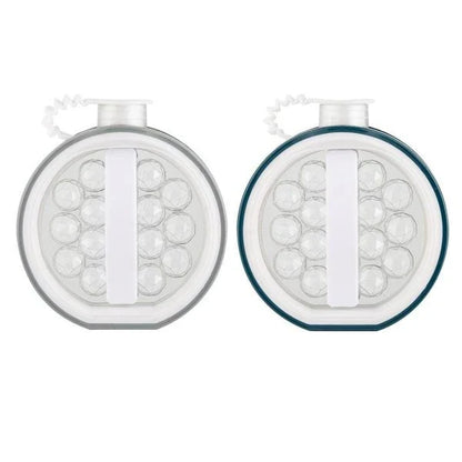 2-in-1 Ice Ball Maker Portable for chilling drinks, made with durable, leak-proof materials for home, party, and travel use.