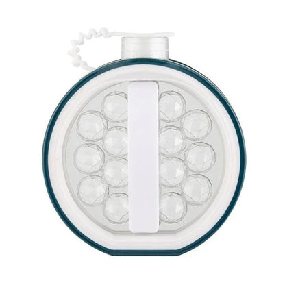 2-in-1 Ice Ball Maker Portable for chilling drinks, made with durable, leak-proof materials for home, party, and travel use.