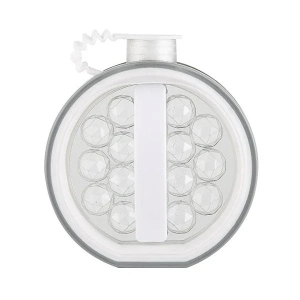 2-in-1 Ice Ball Maker Portable for chilling drinks, made with durable, leak-proof materials for home, party, and travel use.
