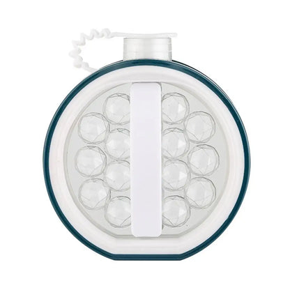 2-in-1 Ice Ball Maker Portable for chilling drinks, made with durable, leak-proof materials for home, party, and travel use.