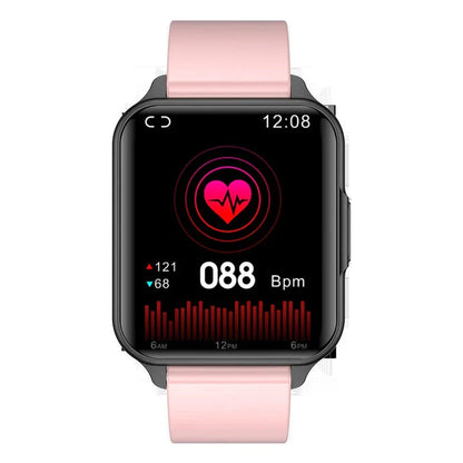 A sleek and versatile sports watch with advanced health tracking features, including body temperature and heart rate monitoring.