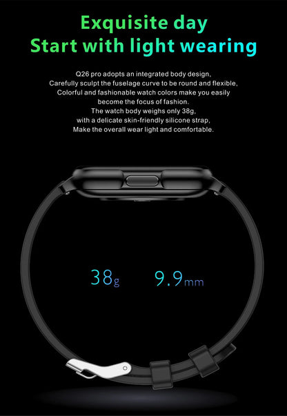 A sleek and versatile sports watch with advanced health tracking features, including body temperature and heart rate monitoring.