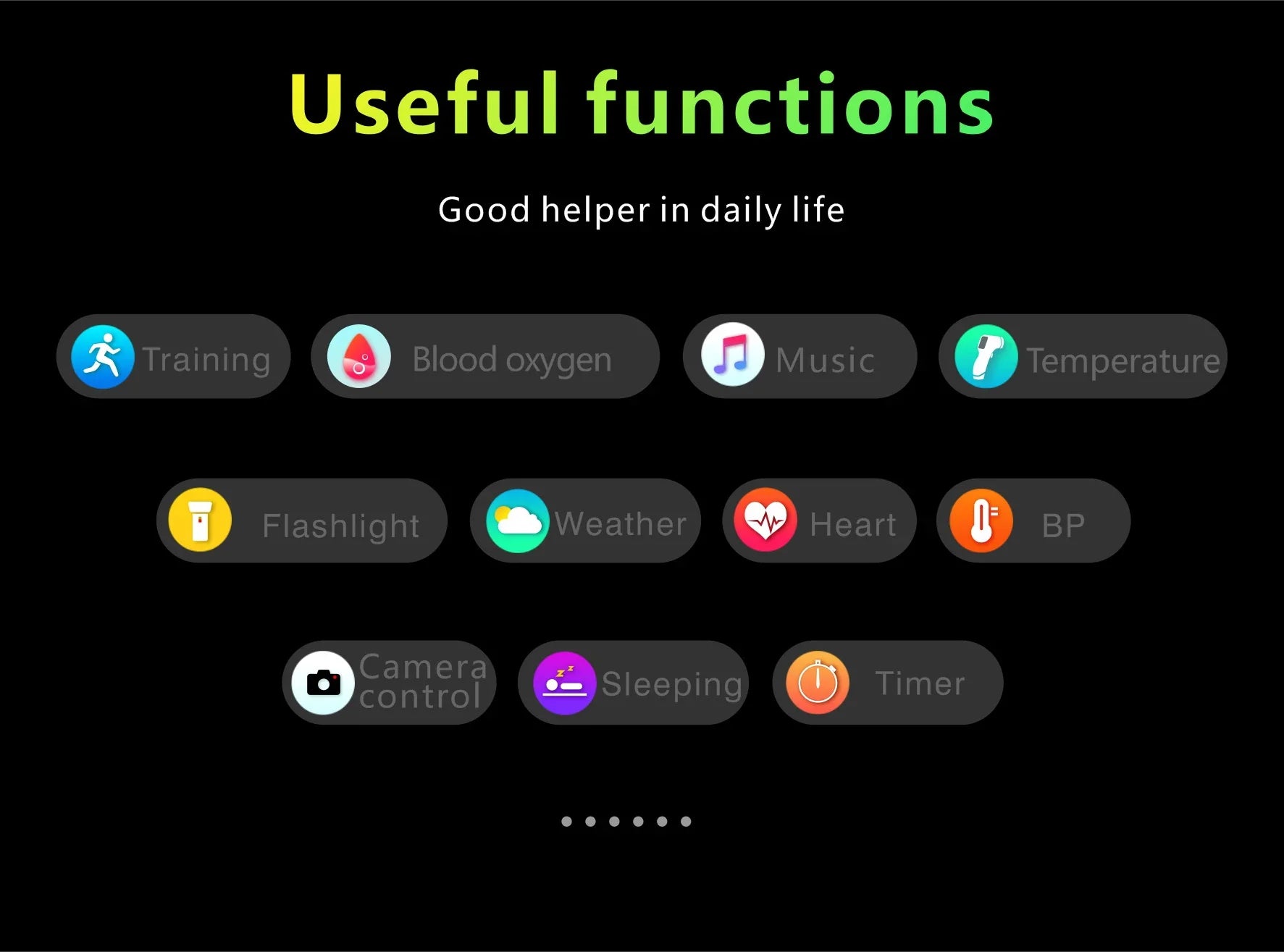 A sleek and versatile sports watch with advanced health tracking features, including body temperature and heart rate monitoring.