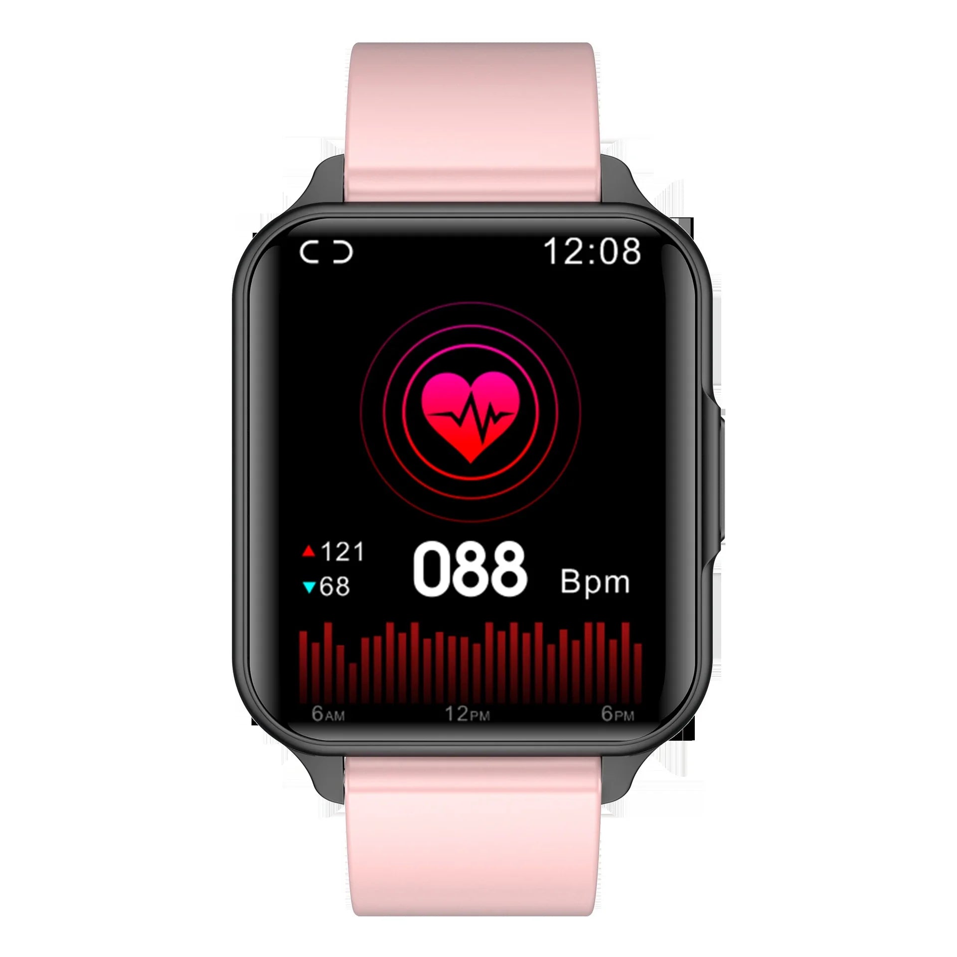 A sleek and versatile sports watch with advanced health tracking features, including body temperature and heart rate monitoring.