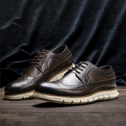 Casual sports shoes for men with breathable mesh upper, rubber sole, and cushioned insole for all-day comfort and style