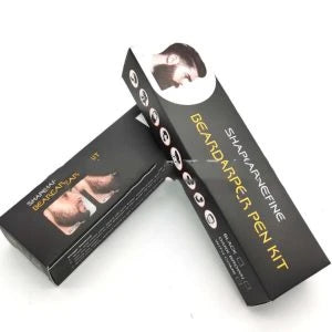 Beard Filler Pen Kit - Natural beard filling pen for men with precision brush applicator