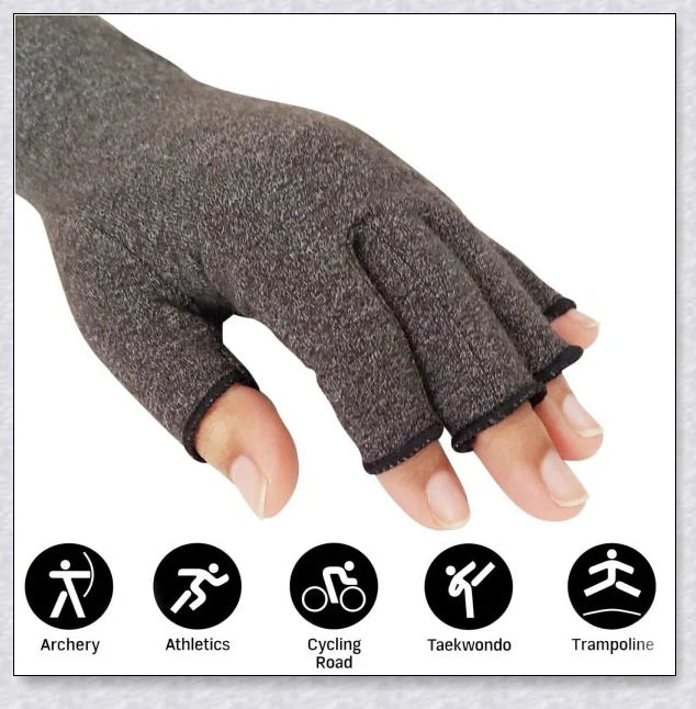 NHS Compression Arthritis Relief Gloves for pain relief, stiffness, and improved hand flexibility