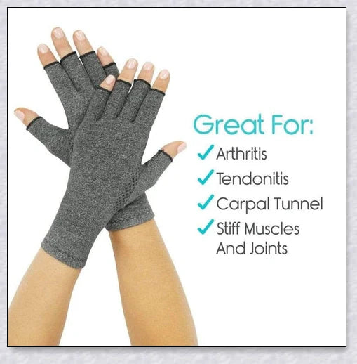 NHS Compression Arthritis Relief Gloves for pain relief, stiffness, and improved hand flexibility