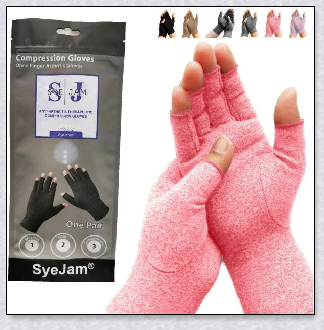 NHS Compression Arthritis Relief Gloves for pain relief, stiffness, and improved hand flexibility