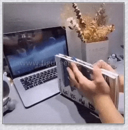 A group of colorful magic flying butterflies released from a greeting card or book, creating a whimsical and enchanting surprise