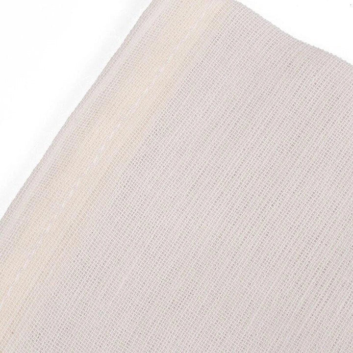 Cotton storage bags in various sizes for organizing kitchen, desk, and closet items